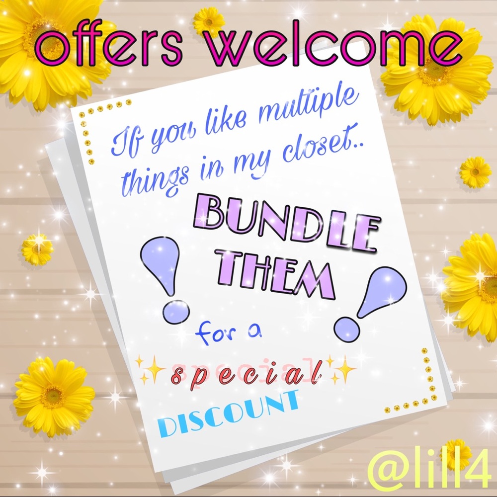 ✨OFFERS✨WELCOME✨